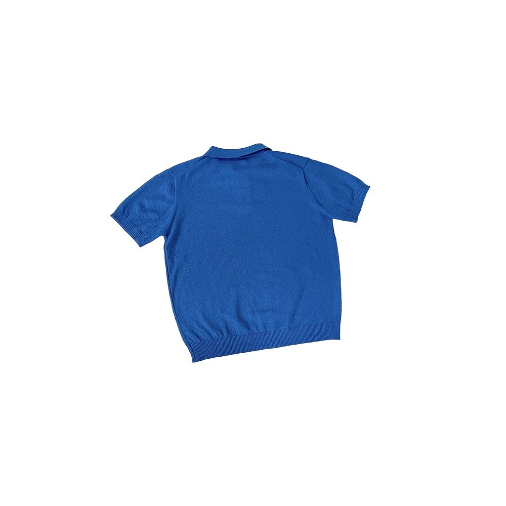 반팔 티셔츠 네이비블루 색상 이미지-S1L28