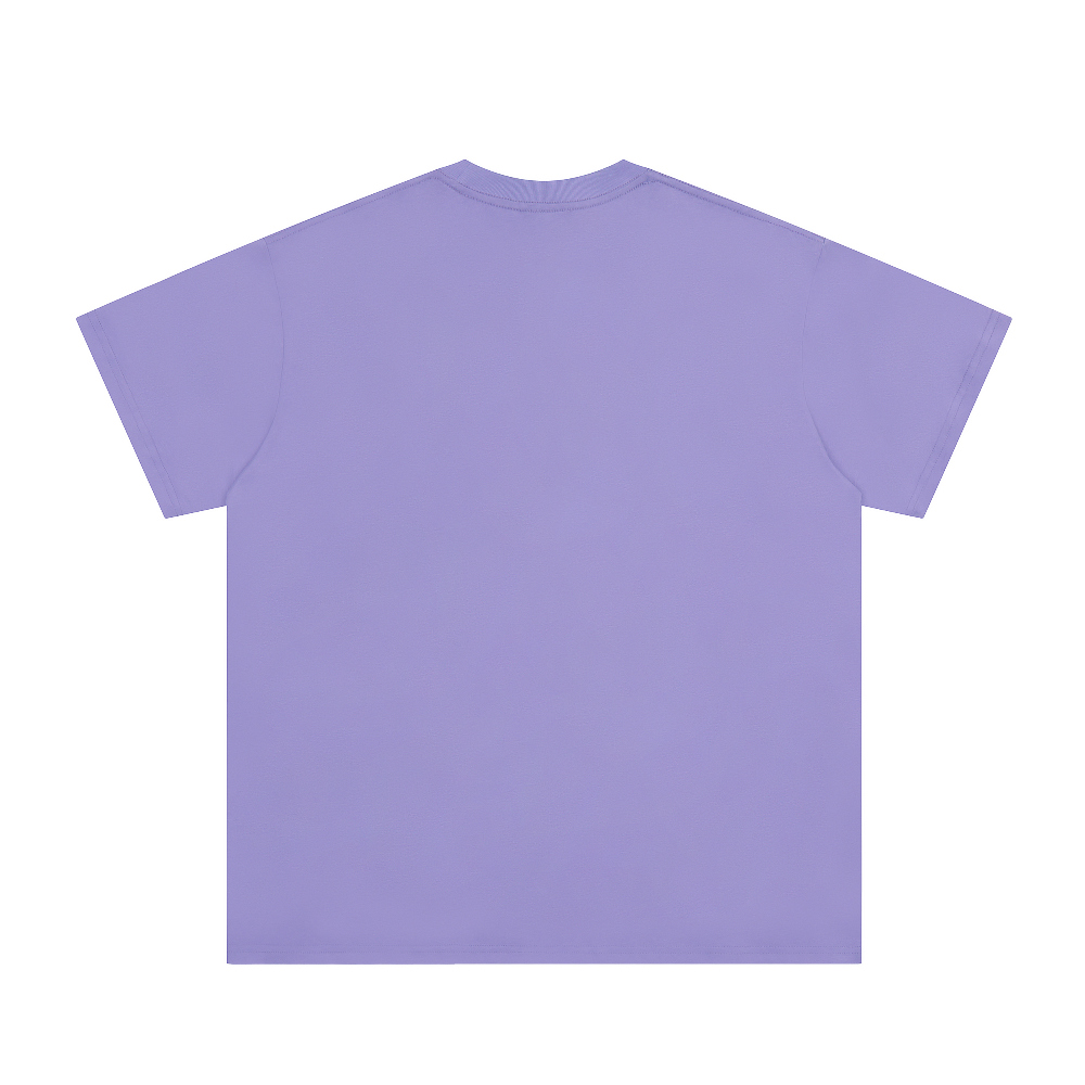 반팔 티셔츠 라벤더 색상 이미지-S1L8